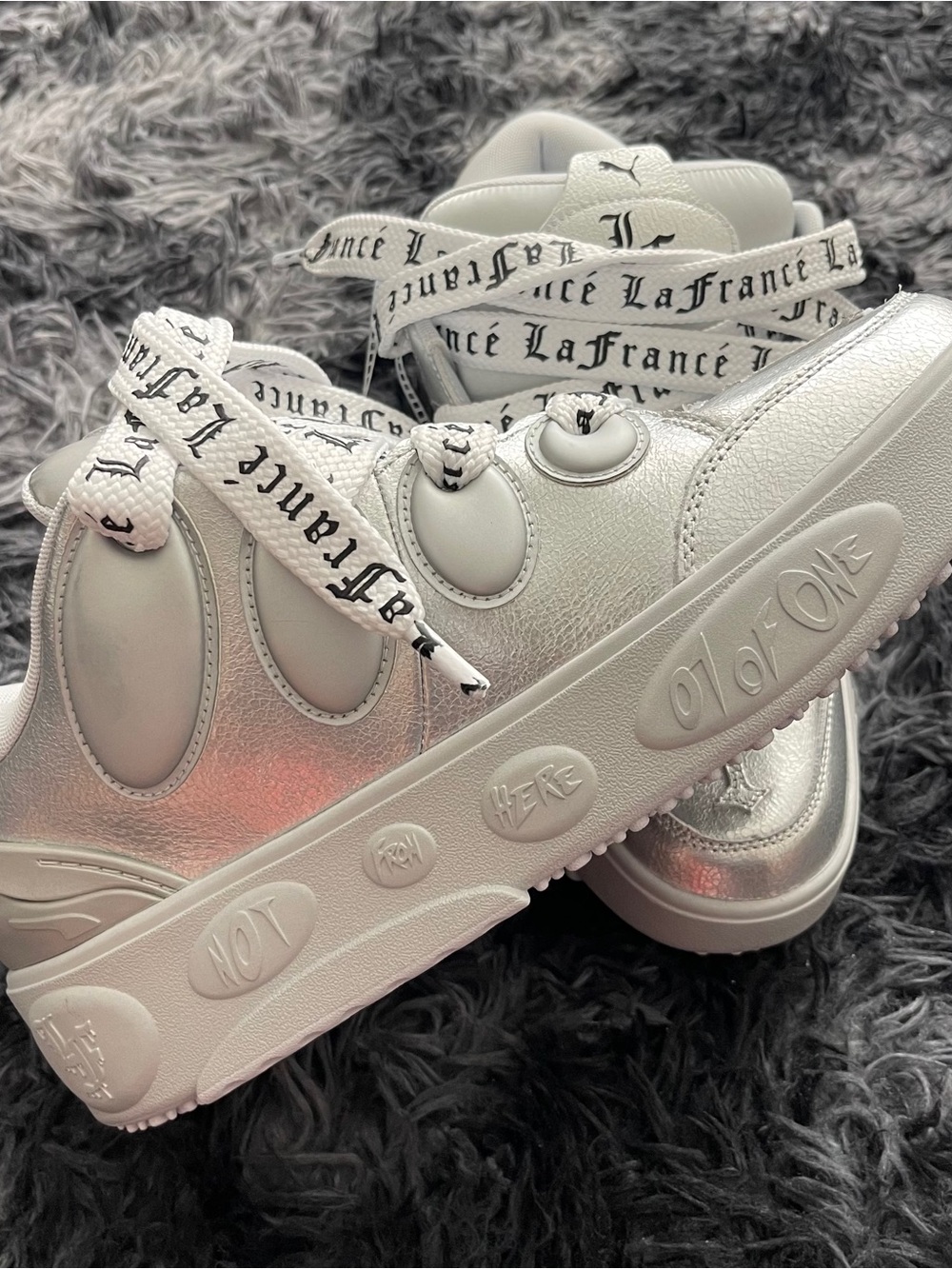 LaMelo Ball LaFrancè “Written In Chrome” Silver Mist
